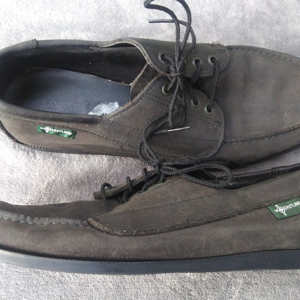 EASTLAND MEN'S MOCS SHOES, SIZE 11